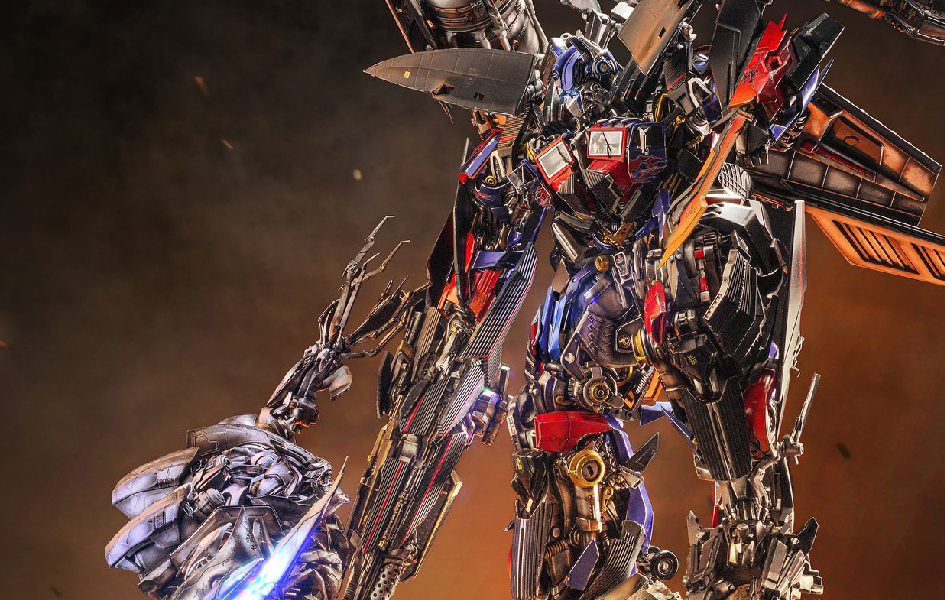 Transformers Revenge of the Fallen - Jetpower Optimus Prime vs